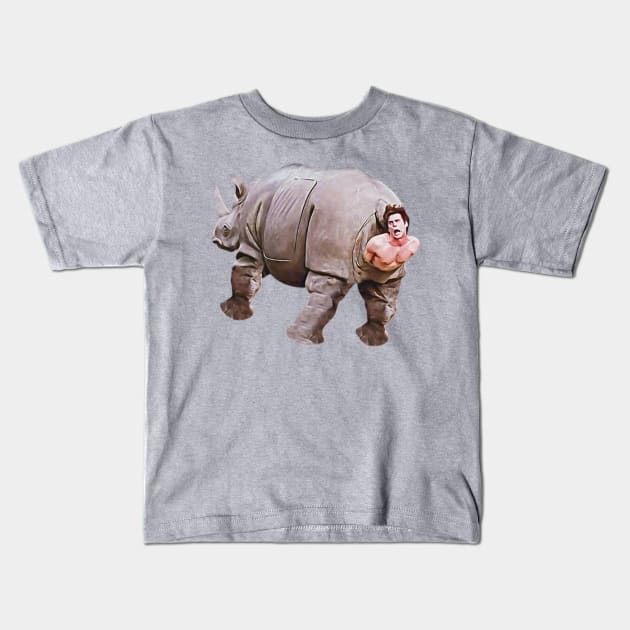 Ace Rhino Kids T-Shirt by Legacy BG